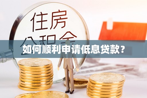 金东如何顺利申请低息贷款？