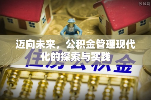 金东迈向未来，公积金管理现代化的探索与实践