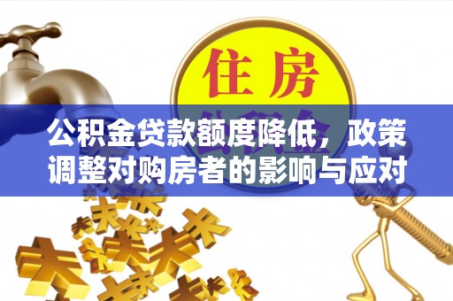 金东公积金贷款额度降低，政策调整对购房者的影响与应对策略