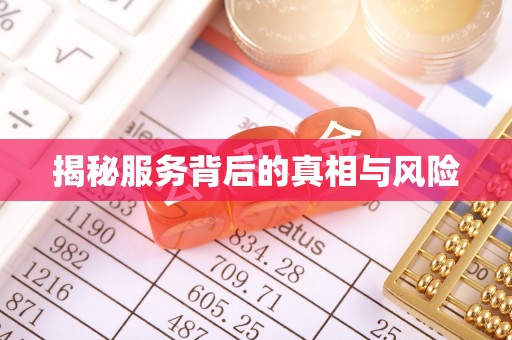 金东揭秘服务背后的真相与风险